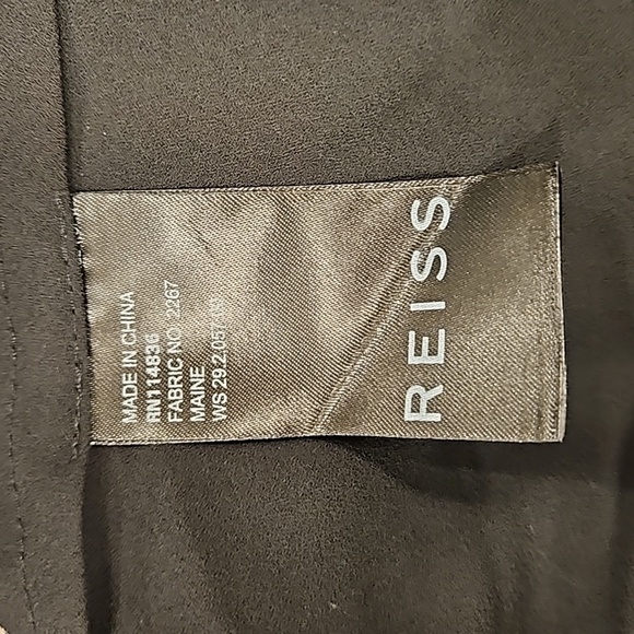 💕REISS💕 Orla Mini Dress ~ Ikat Print US 8 - Picture 14 of 15